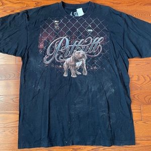Y2K All Over Print Pitbull Tee